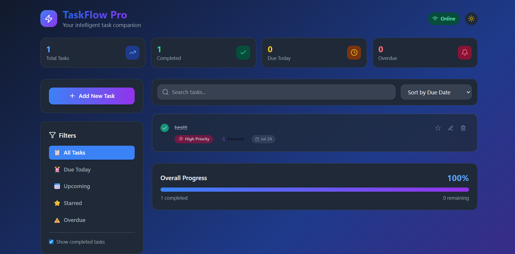 TaskFlow-Pro